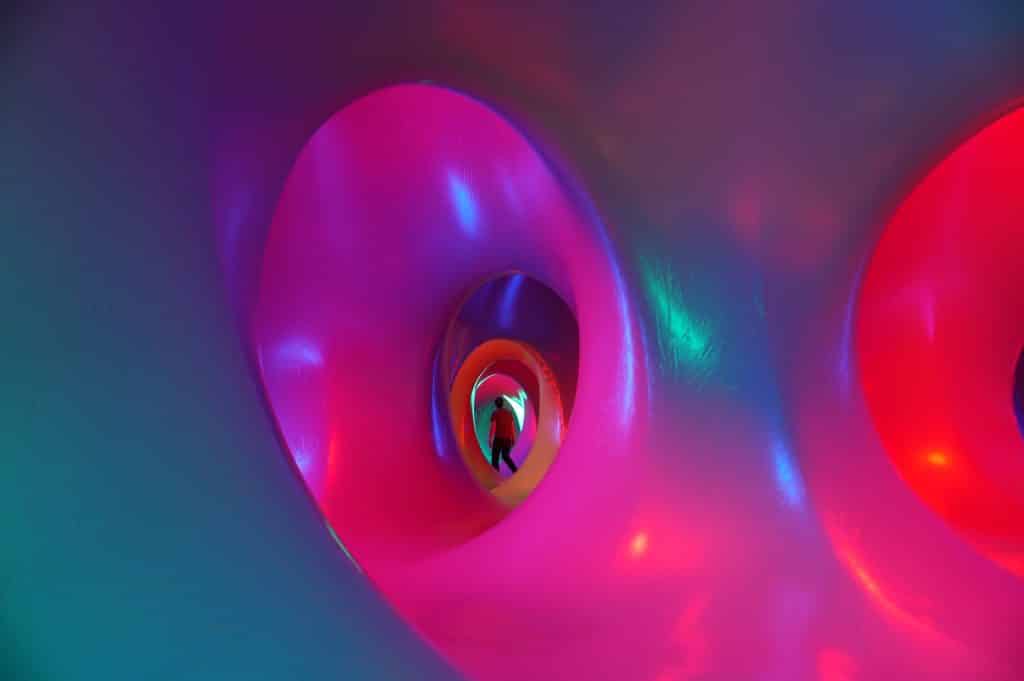 Be Amazed By This Dazzling, Technicolor Maze At The Charlotte International Art Festival