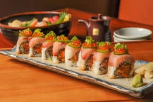 Sushi roll from Yamazaru Sushi & Sake in Charlotte
